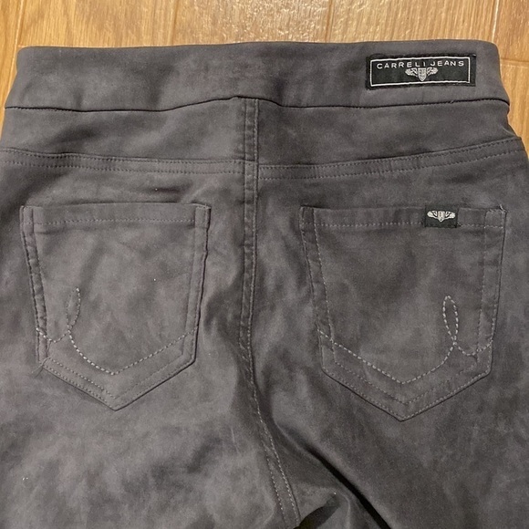 Carreli Angela Fit Women’s Grey Suede Feel  Slim Pull On (Size 0/26) - Picture 6 of 13